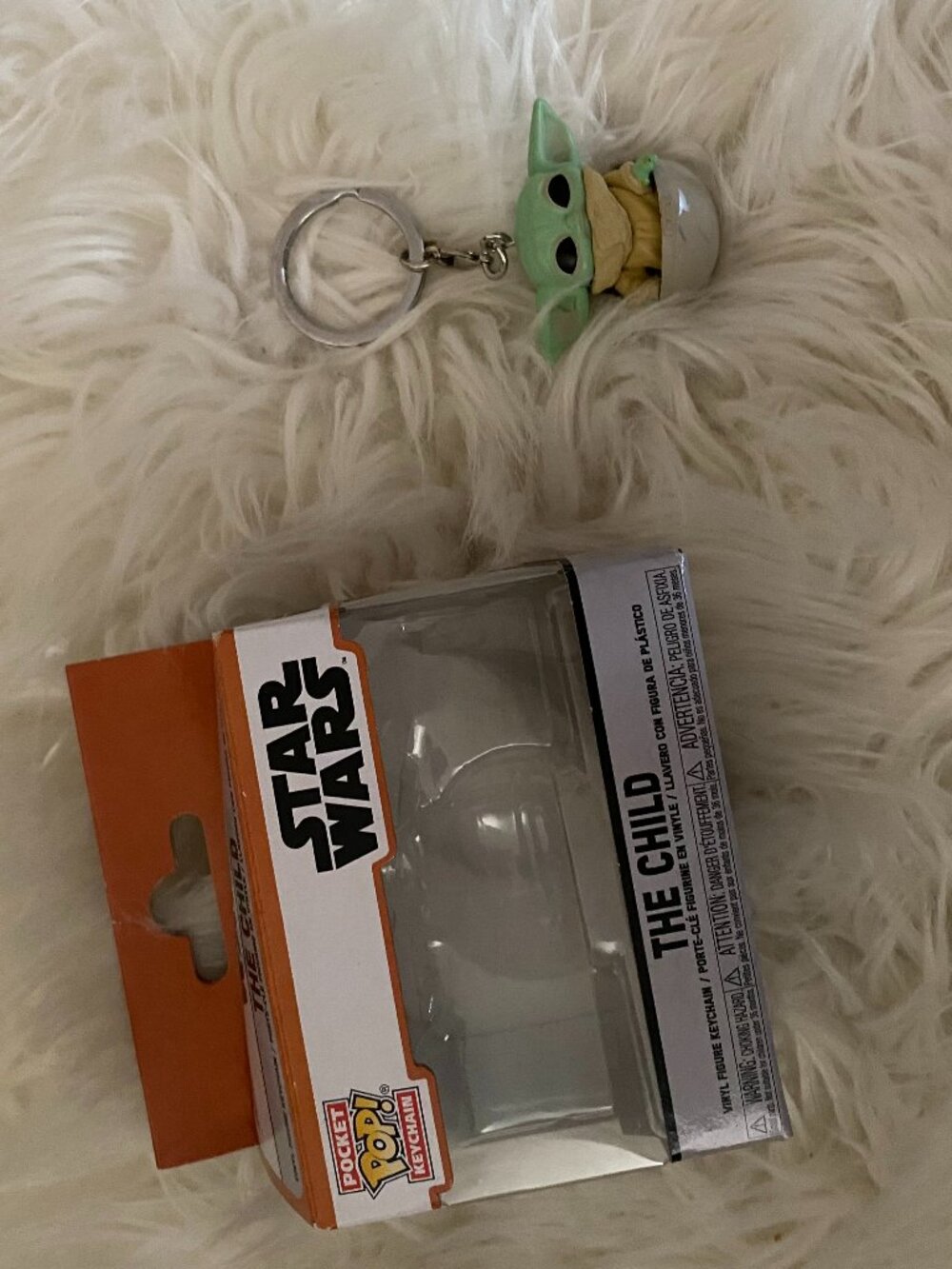 Funko pop : Star wars key chain The child
